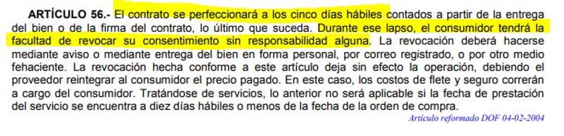 profeco tiempo compartido