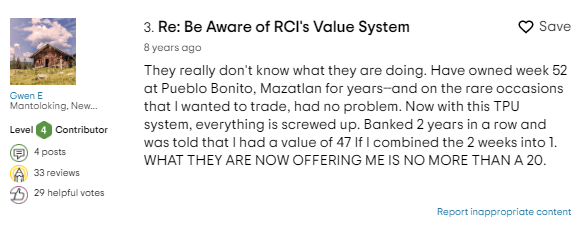 RCI value system